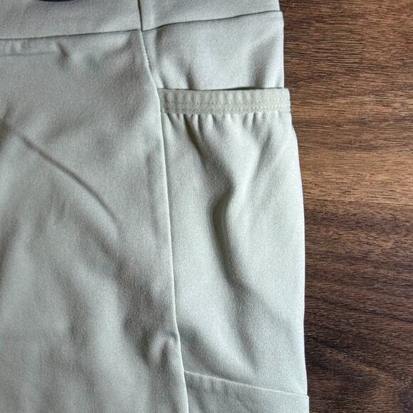 Gymshark Leggings Women’s Size Large Seafoam Green Criss Cross Waist Cutout - Picture 4 of 8